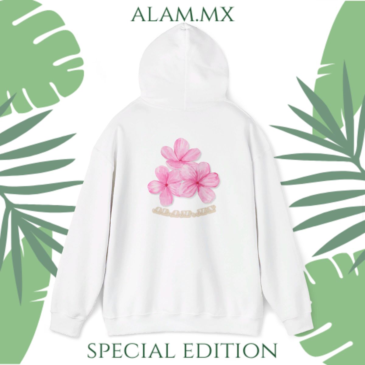 Unisex Hooded con Alam.mx