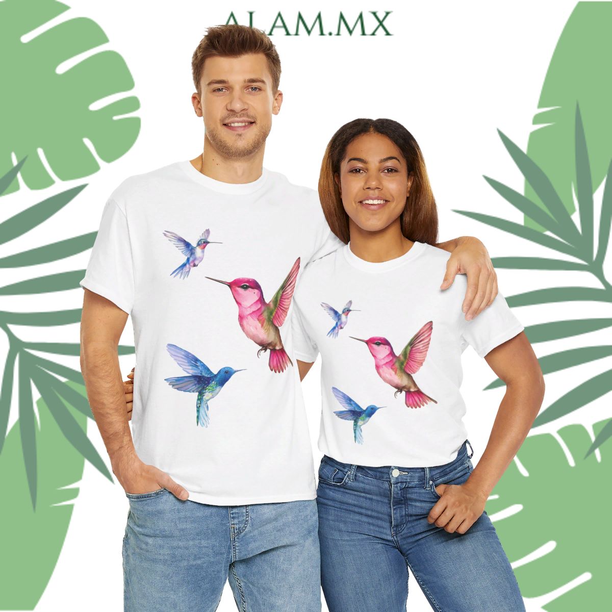 Unisex Playera con Alam.mx