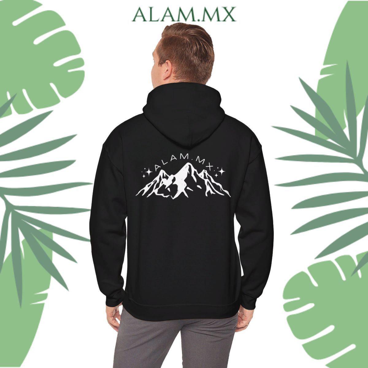 Unisex Hooded con Alam.mx