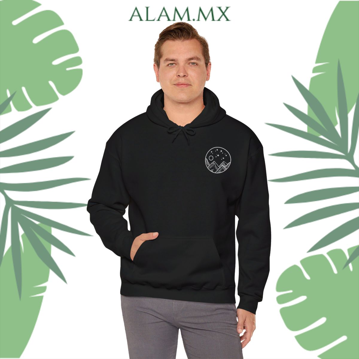 Unisex Hooded con Alam.mx